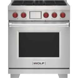 30" Dual Fuel Range - 4...