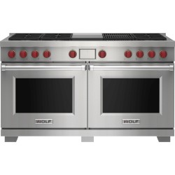 60" Dual Fuel Range - 6...