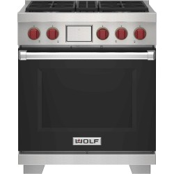 30" Dual Fuel Range - 4...