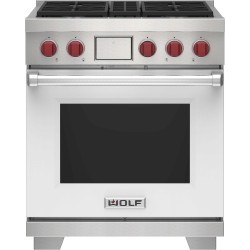 30" Dual Fuel Range - 4...